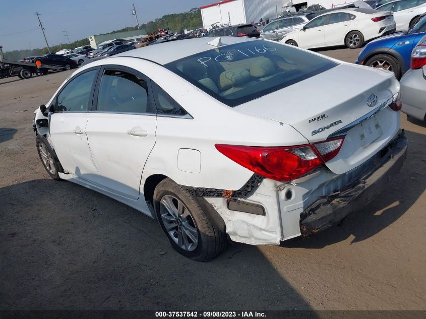 2013 HYUNDAI SONATA GLS PZEV - 5NPEB4AC9DH721166