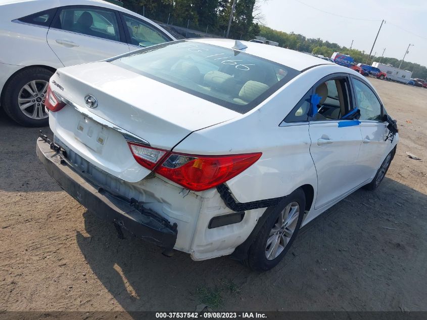 2013 HYUNDAI SONATA GLS PZEV - 5NPEB4AC9DH721166