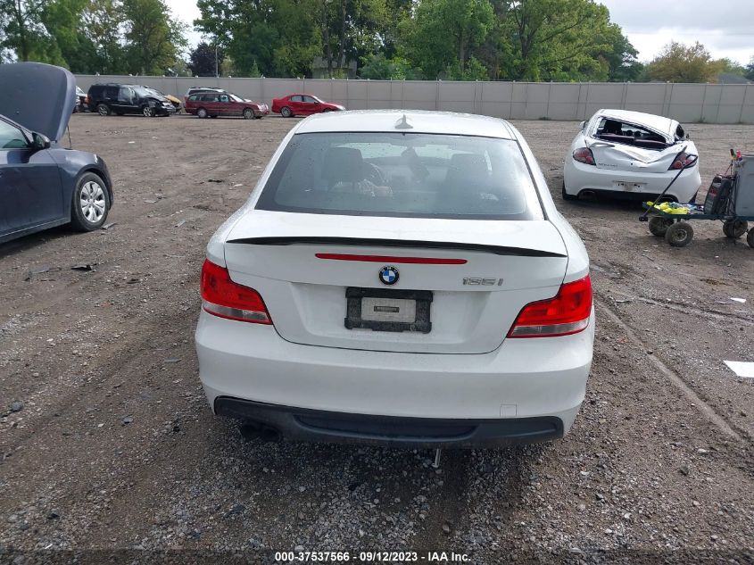2013 BMW 1 SERIES 135I/135IS WBAUC9C51DVY60600