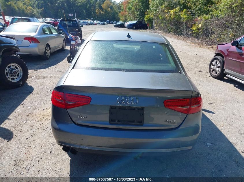 2013 AUDI A4 PREMIUM PLUS - WAUFFAFL2DN020787