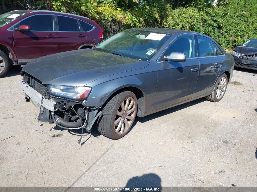 2013 AUDI A4 PREMIUM PLUS - WAUFFAFL2DN020787