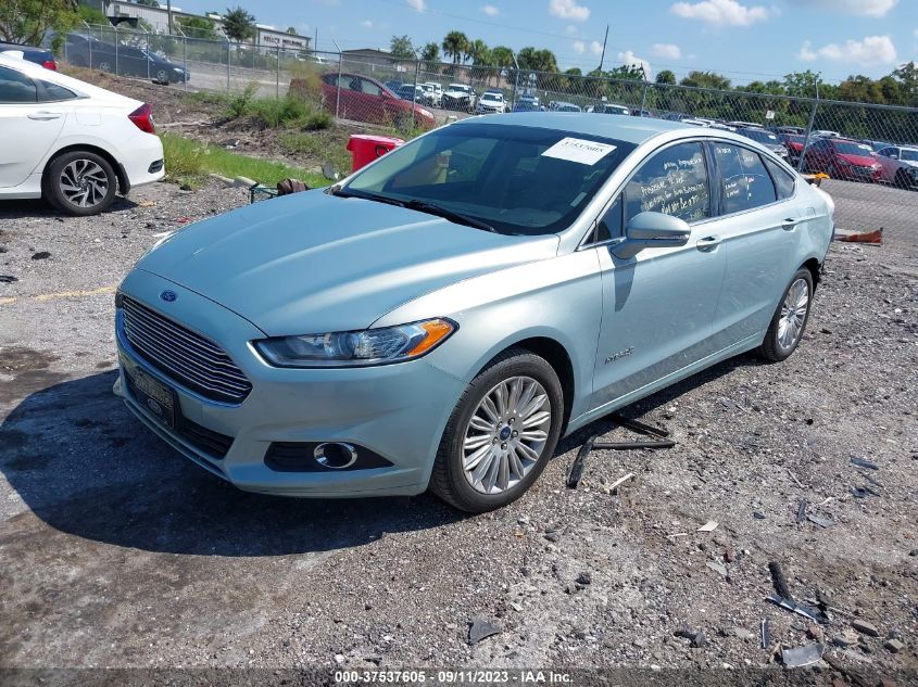 2014 FORD FUSION SE HYBRID - 3FA6P0LU3ER161797