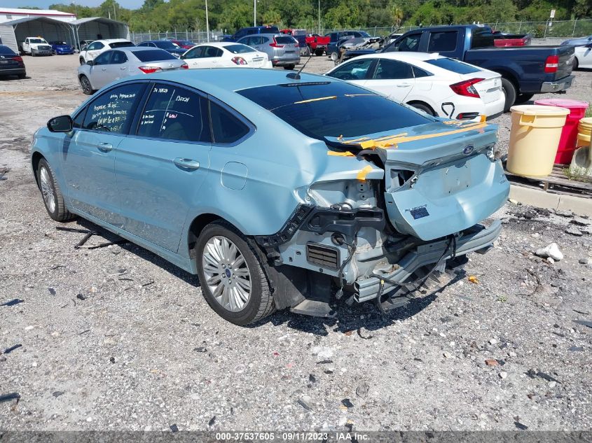 2014 FORD FUSION SE HYBRID - 3FA6P0LU3ER161797