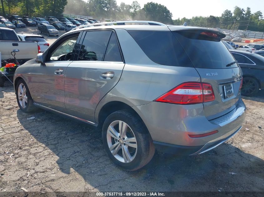 2015 MERCEDES-BENZ ML 350 4JGDA5JBXFA545861