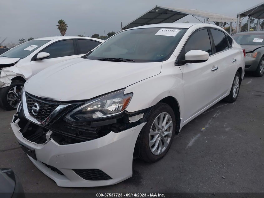 VIN 3N1AB7AP7KY287724 2019 NISSAN SENTRA SV