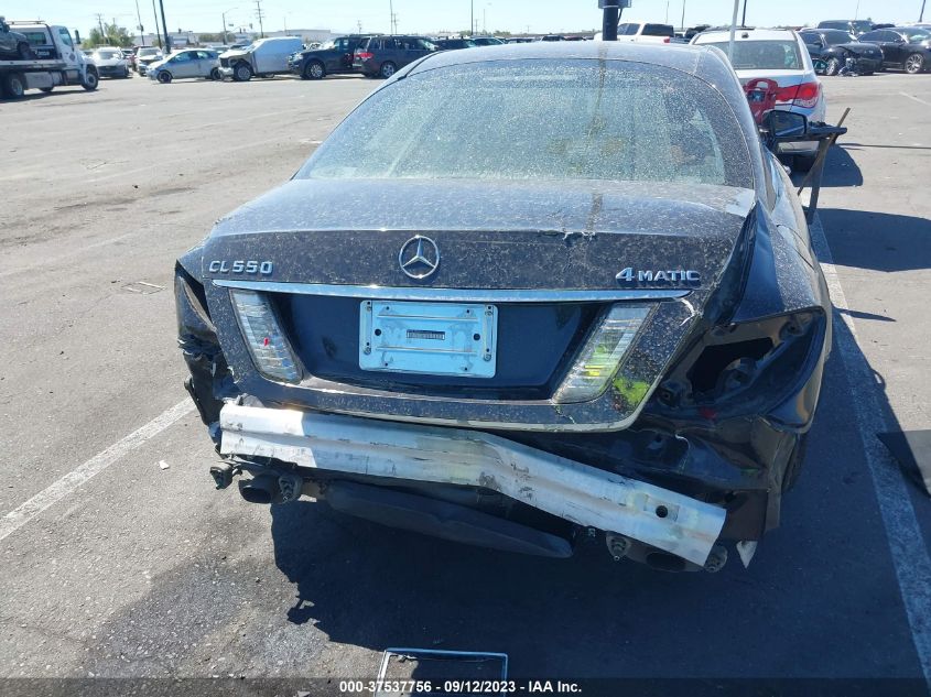 2013 MERCEDES-BENZ CL 550 4MATIC - WDDEJ9EB5DA030862
