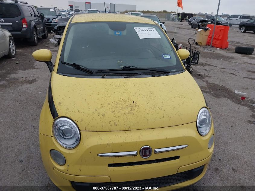 2013 FIAT 500 POP - 3C3CFFARXDT742267