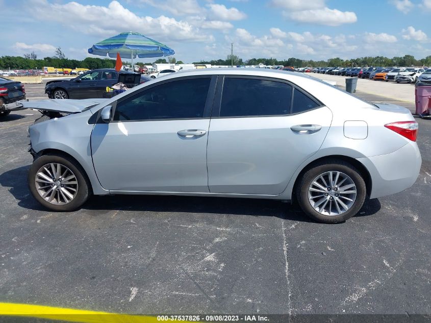 2015 TOYOTA COROLLA L/LE/LE PLS/PRM/S/S PLS - 2T1BURHE2FC260609