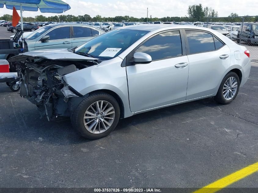 2015 TOYOTA COROLLA L/LE/LE PLS/PRM/S/S PLS - 2T1BURHE2FC260609