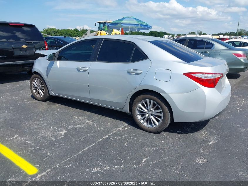 2015 TOYOTA COROLLA L/LE/LE PLS/PRM/S/S PLS - 2T1BURHE2FC260609