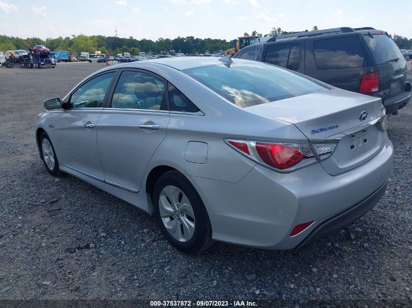 2014 HYUNDAI SONATA HYBRID - KMHEC4A49EA117725
