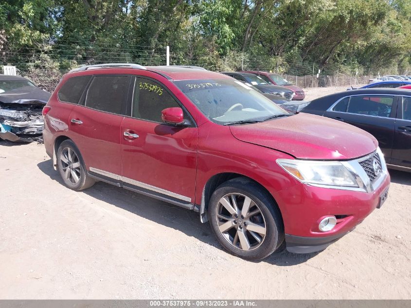 2014 NISSAN PATHFINDER PLATINUM - 5N1AR2MMXEC683796