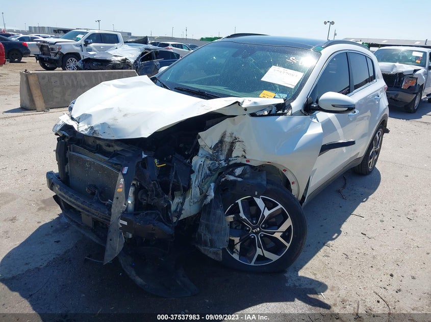 VIN KNDPN3AC2M7856228 2021 KIA SPORTAGE EX