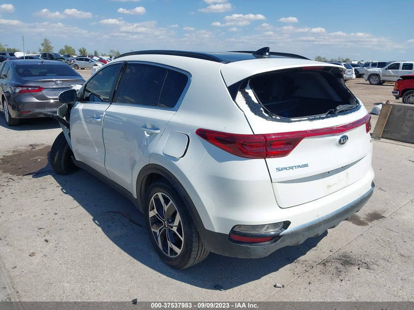 VIN KNDPN3AC2M7856228 2021 KIA SPORTAGE EX