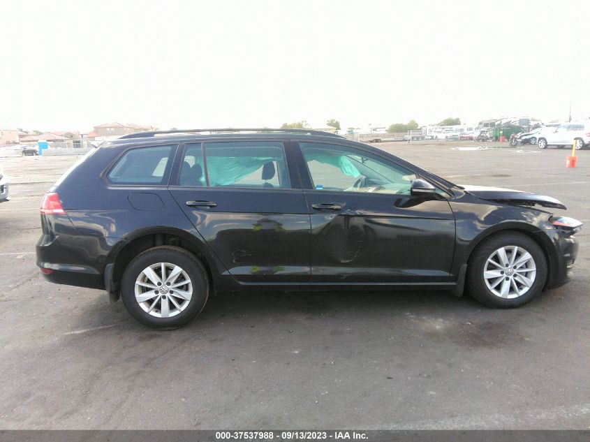 2016 VOLKSWAGEN GOLF SPORTWAGEN TSI S 3VWC17AU9GM504359