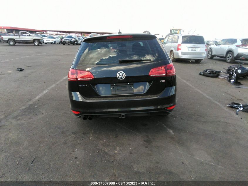 2016 VOLKSWAGEN GOLF SPORTWAGEN TSI S 3VWC17AU9GM504359
