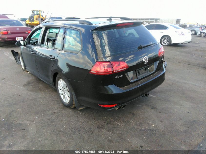 2016 VOLKSWAGEN GOLF SPORTWAGEN TSI S 3VWC17AU9GM504359