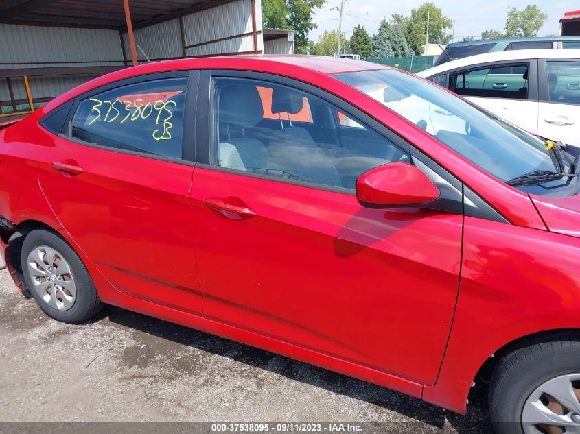 2016 HYUNDAI ACCENT SE - KMHCT4AE7GU014921