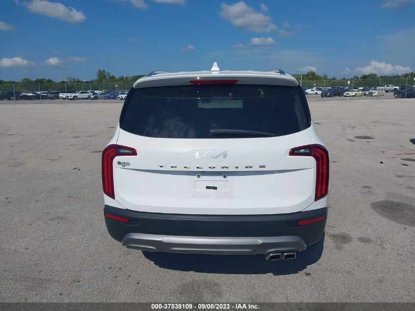 2022 KIA TELLURIDE EX - 5XYP34HC4NG313999
