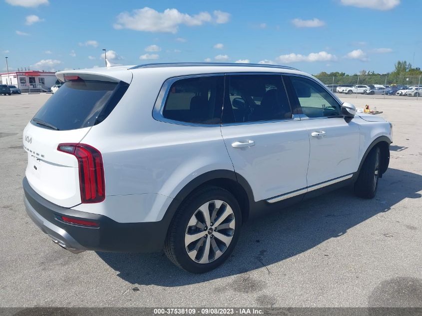 2022 KIA TELLURIDE EX - 5XYP34HC4NG313999