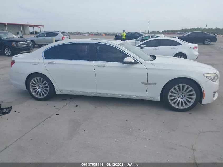 2013 BMW 7 SERIES 740LI - WBAYE4C50DD137549