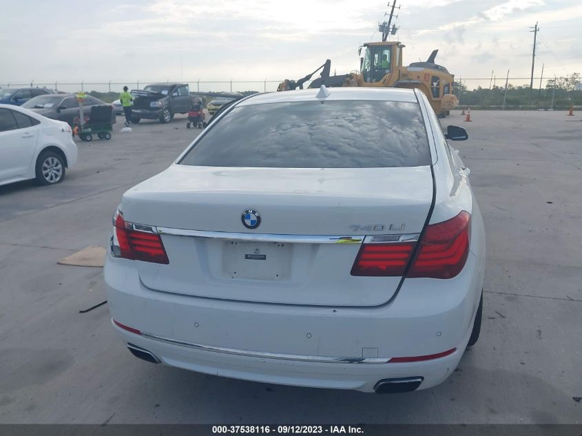 2013 BMW 7 SERIES 740LI - WBAYE4C50DD137549