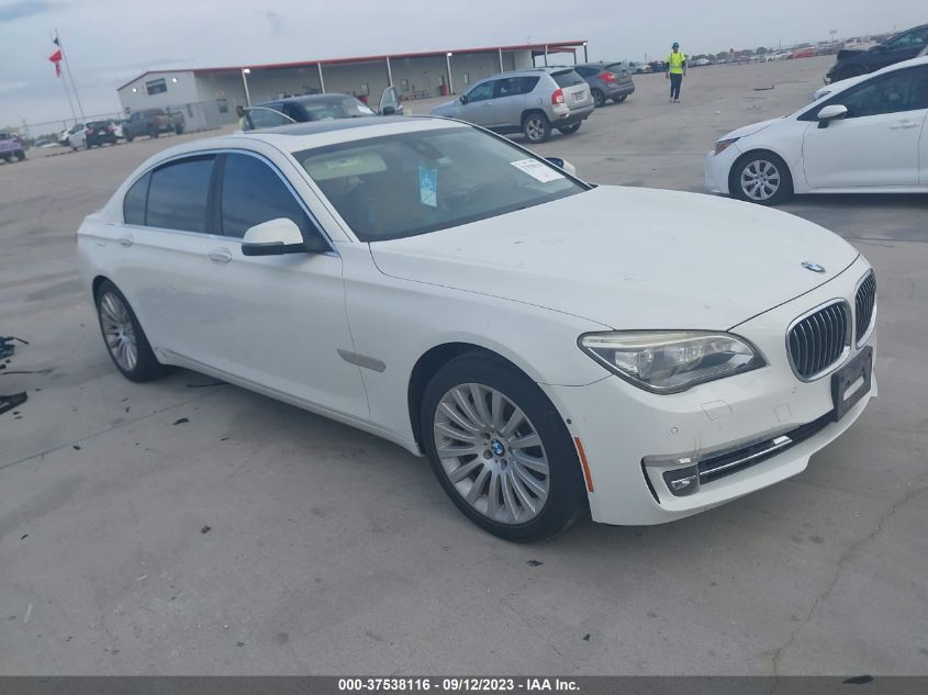 2013 BMW 7 SERIES 740LI - WBAYE4C50DD137549