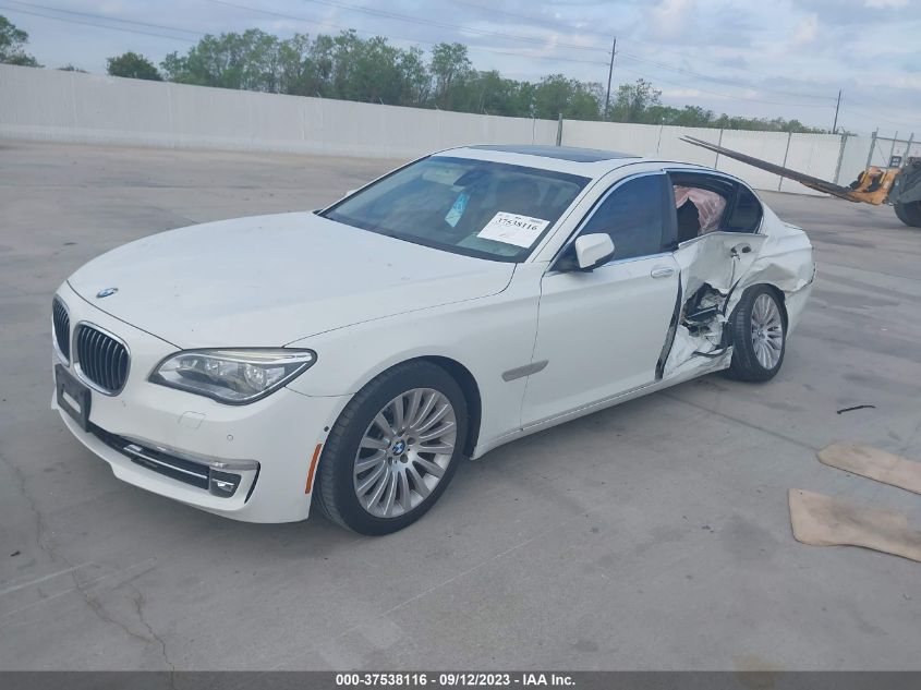 2013 BMW 7 SERIES 740LI - WBAYE4C50DD137549