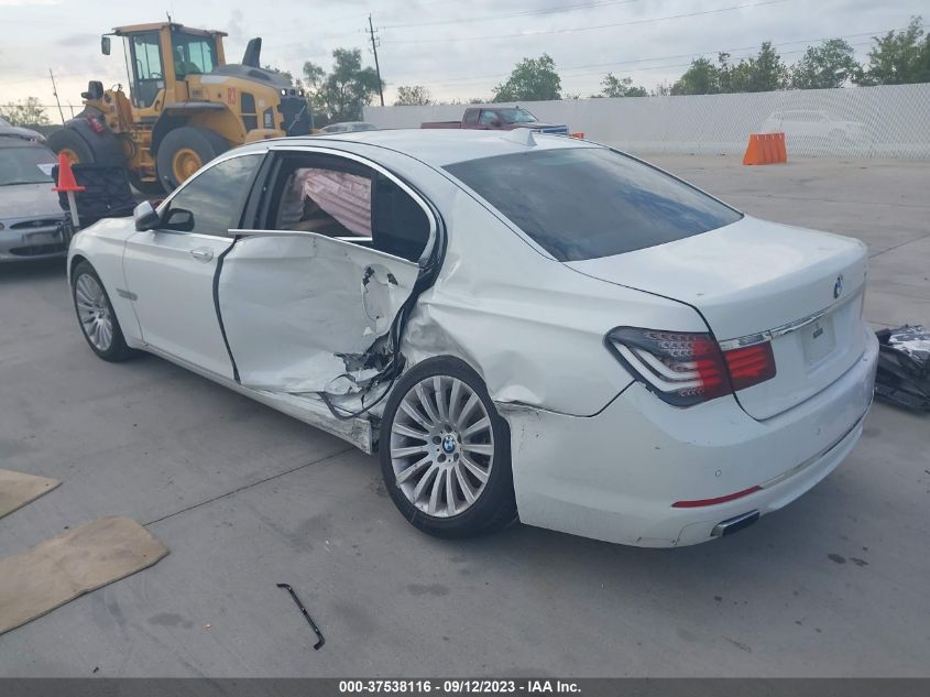 2013 BMW 7 SERIES 740LI - WBAYE4C50DD137549