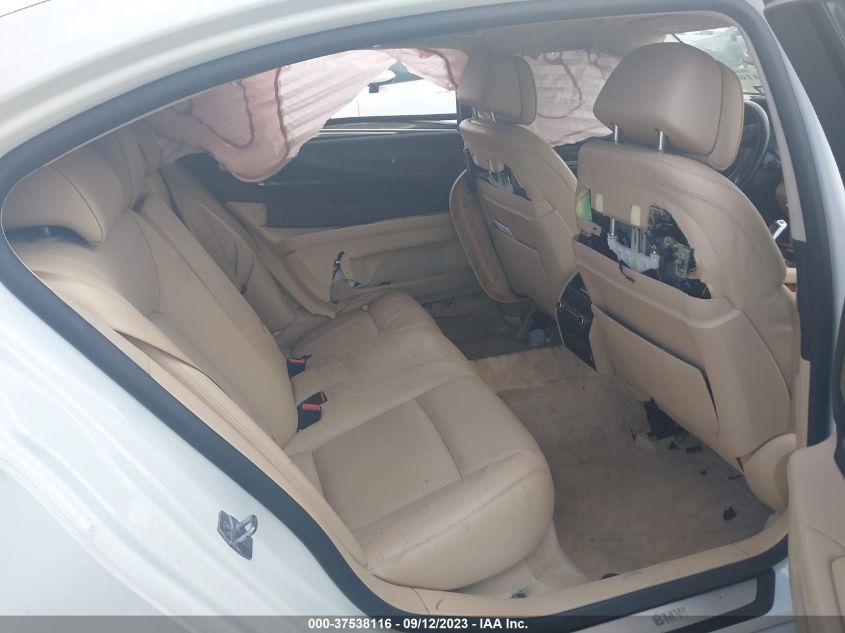 2013 BMW 7 SERIES 740LI - WBAYE4C50DD137549