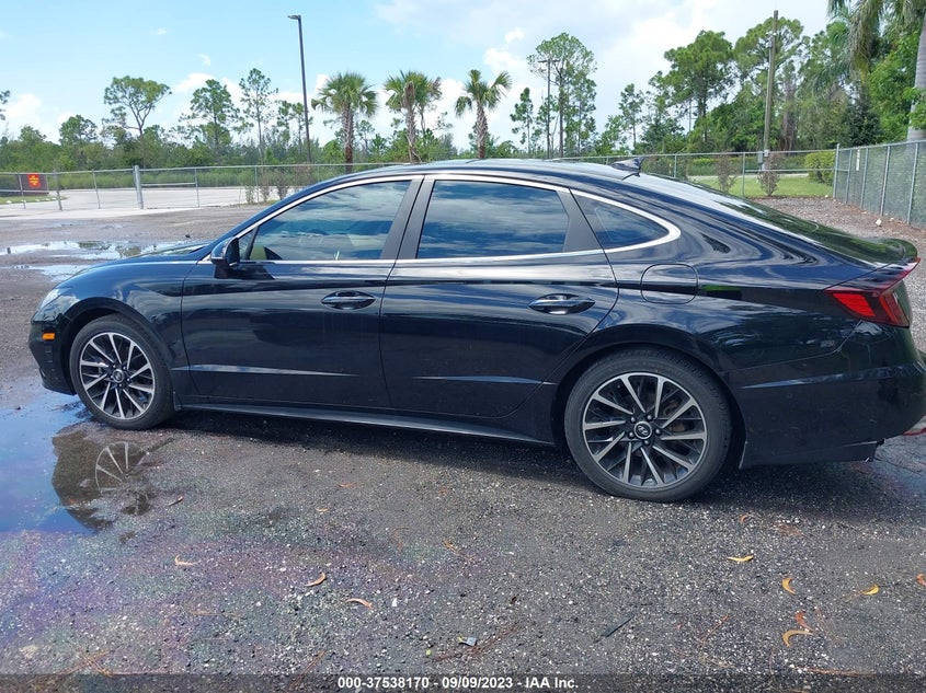 VIN 5NPEH4J2XMH077067 2021 HYUNDAI SONATA LIMITED