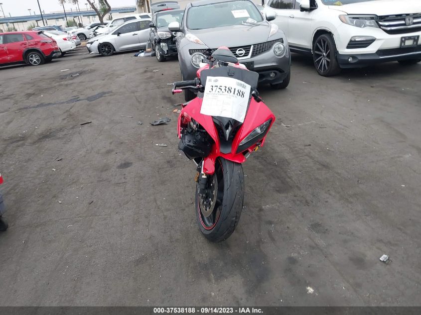 2013 YAMAHA YZFR6 C JYARJ16YXDA006665