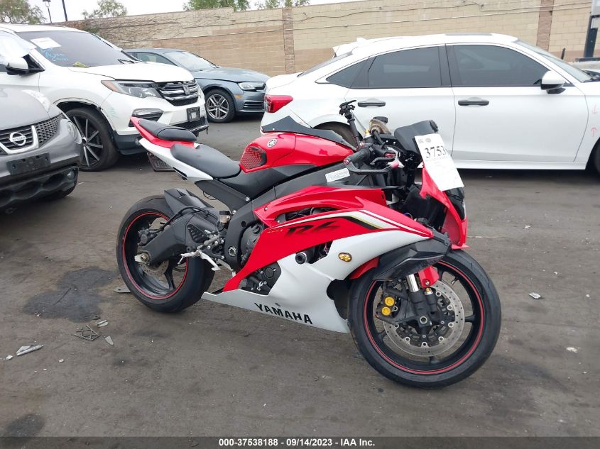 2013 YAMAHA YZFR6 C JYARJ16YXDA006665