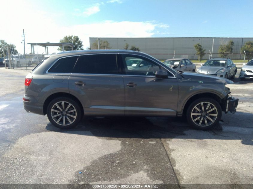 2017 AUDI Q7 PREMIUM PLUS - WA1LAAF71HD003170