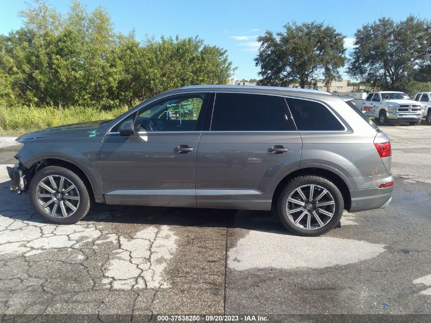 2017 AUDI Q7 PREMIUM PLUS - WA1LAAF71HD003170