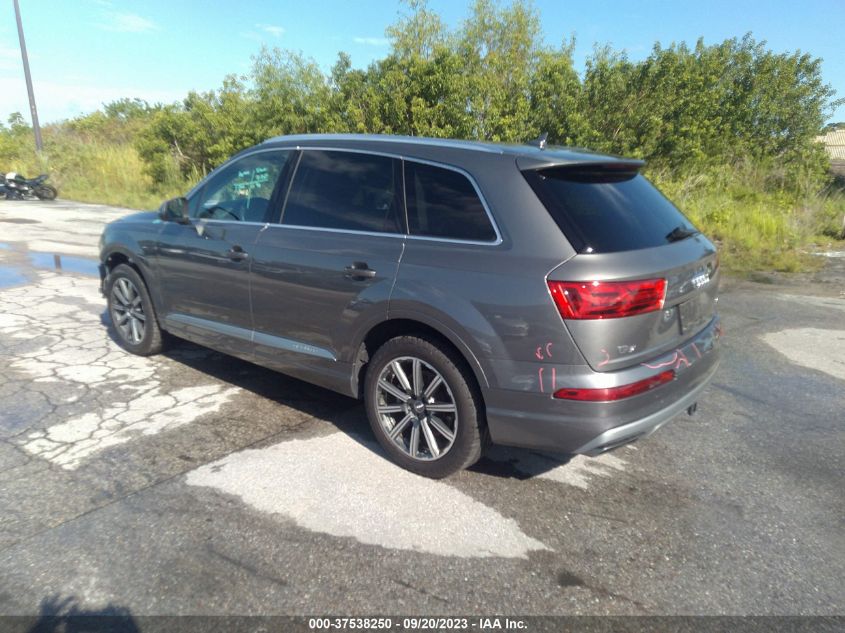 2017 AUDI Q7 PREMIUM PLUS - WA1LAAF71HD003170
