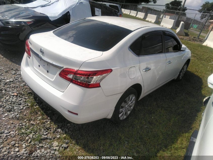 2015 NISSAN SENTRA S - 3N1AB7APXFY328742