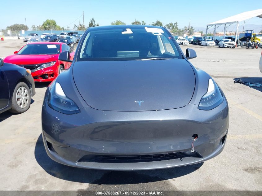 2022 TESLA MODEL Y LONG RANGE - 7SAYGAEEXNF560001