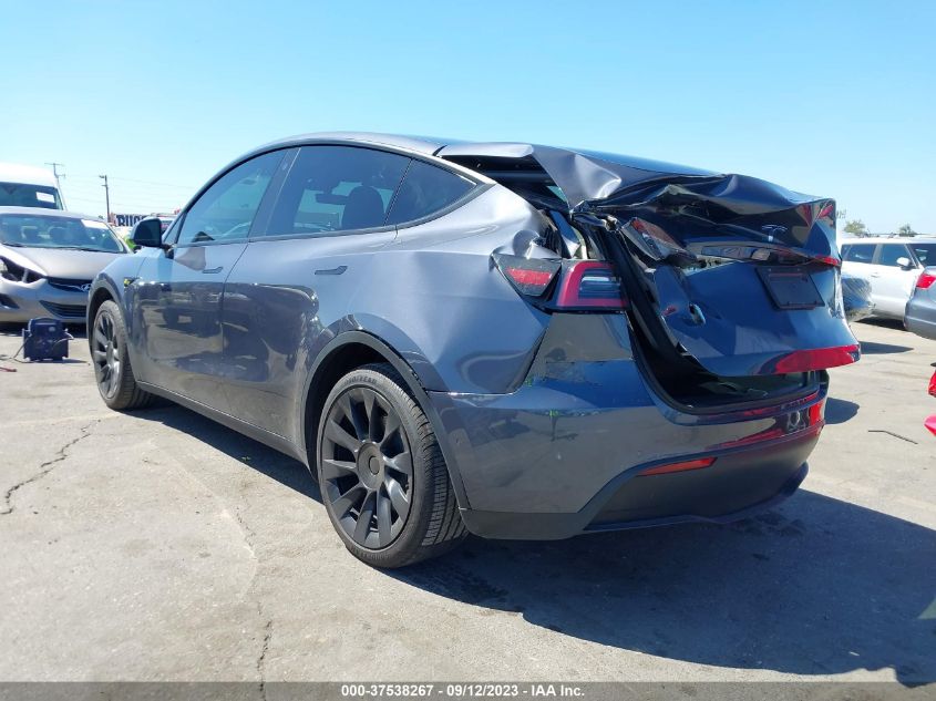2022 TESLA MODEL Y LONG RANGE - 7SAYGAEEXNF560001