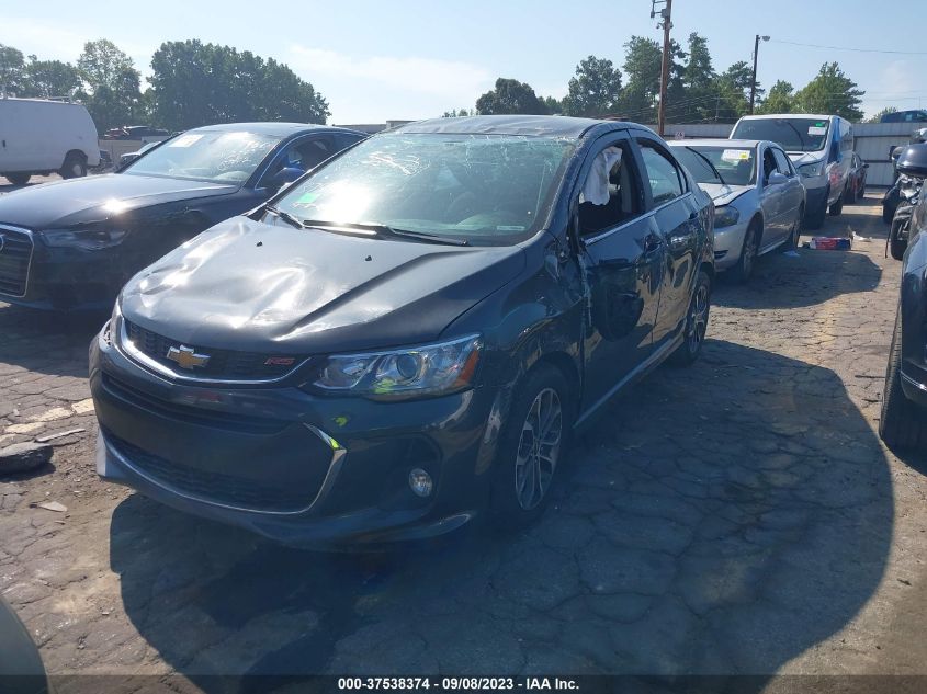 2017 CHEVROLET SONIC LT - 1G1JD5SH6H4155576