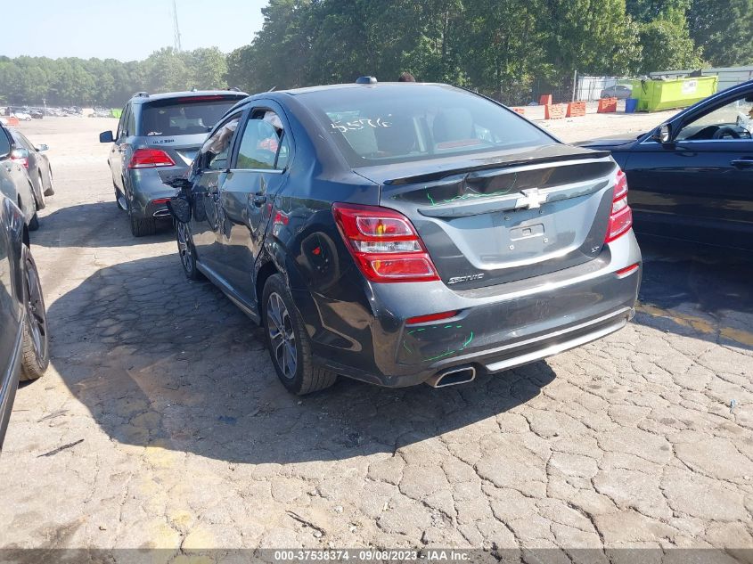 2017 CHEVROLET SONIC LT - 1G1JD5SH6H4155576