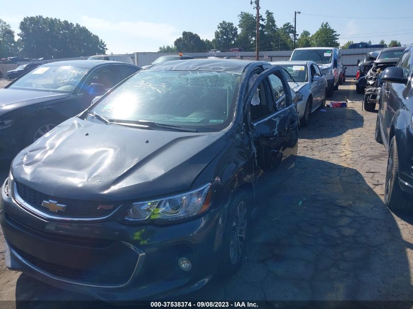 2017 CHEVROLET SONIC LT - 1G1JD5SH6H4155576