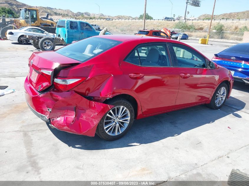 2015 TOYOTA COROLLA L/LE/S/S PLUS/LE PLUS - 5YFBURHE4FP183502