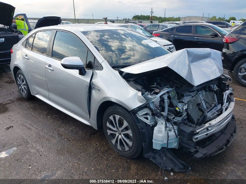 2021 TOYOTA COROLLA HYBRID LE JTDEAMDE0MJ033208