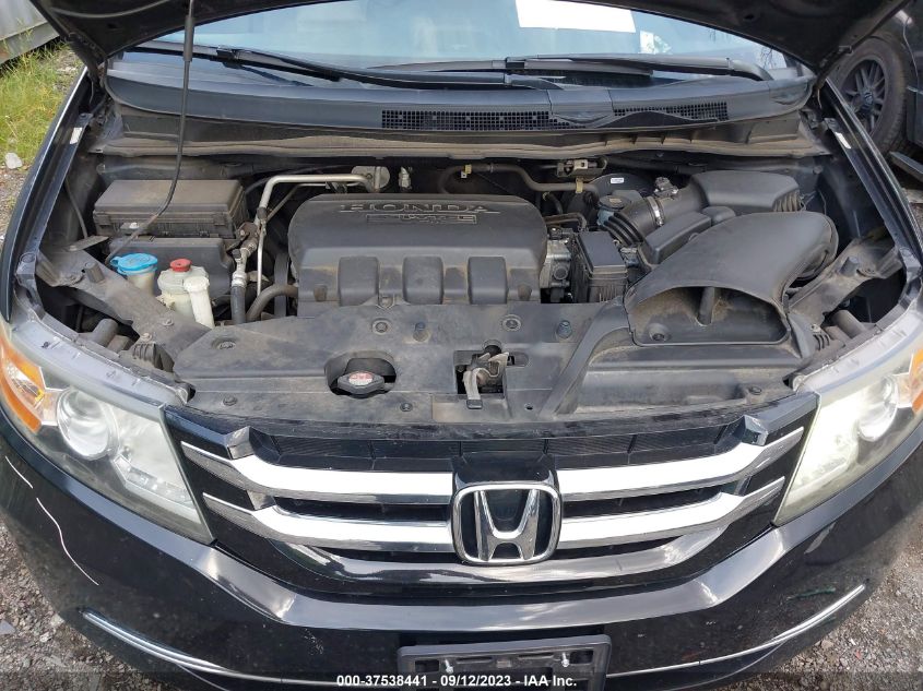 2014 HONDA ODYSSEY EX-L - 5FNRL5H63EB058973