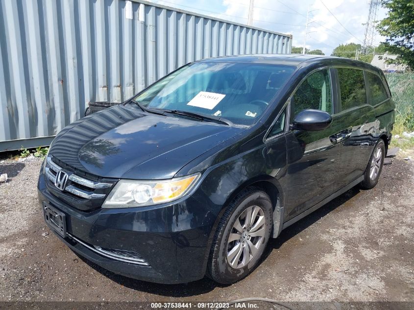 2014 HONDA ODYSSEY EX-L - 5FNRL5H63EB058973