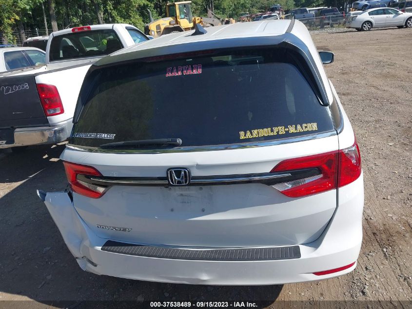 2021 HONDA ODYSSEY EX-L - 5FNRL6H78MB010074