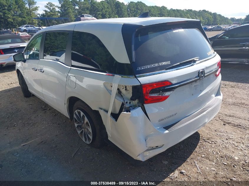 2021 HONDA ODYSSEY EX-L - 5FNRL6H78MB010074