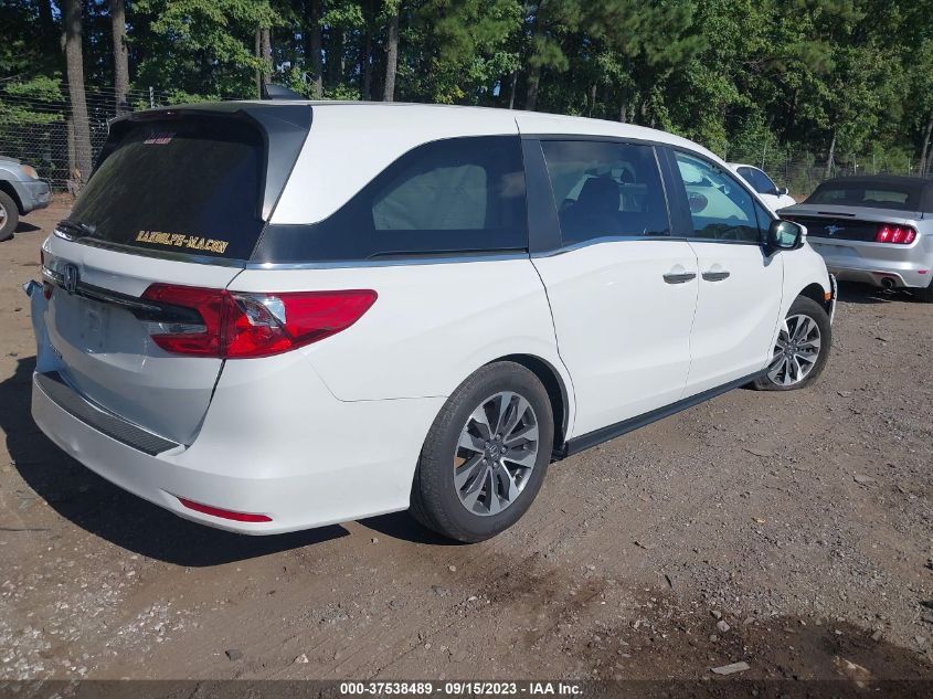 2021 HONDA ODYSSEY EX-L - 5FNRL6H78MB010074
