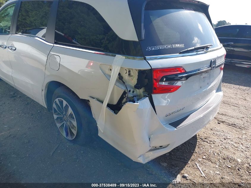 2021 HONDA ODYSSEY EX-L - 5FNRL6H78MB010074